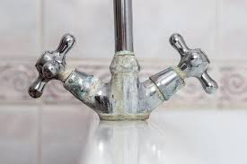 soap scum in sink fixtures