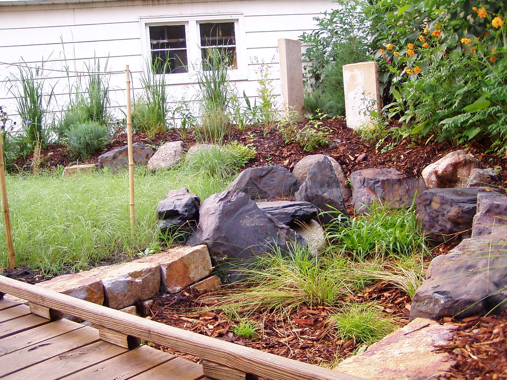 steps to build rain garden